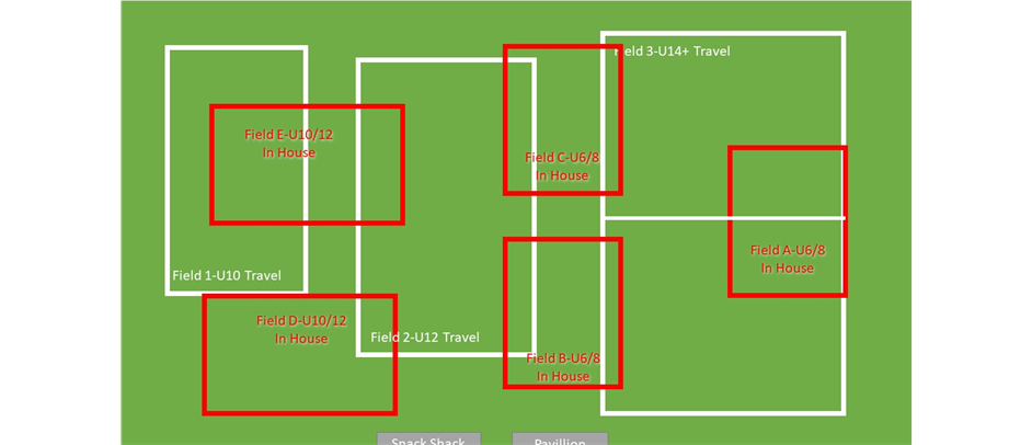 Updated Field Configuration - Fall 2022