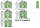 2025 FCYSC Saturday Soccer U10 Schedule